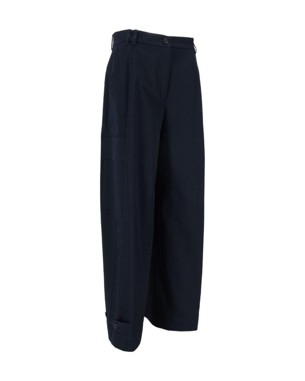 P.A.R.O.S.H. Blue Cedro Straight Trousers