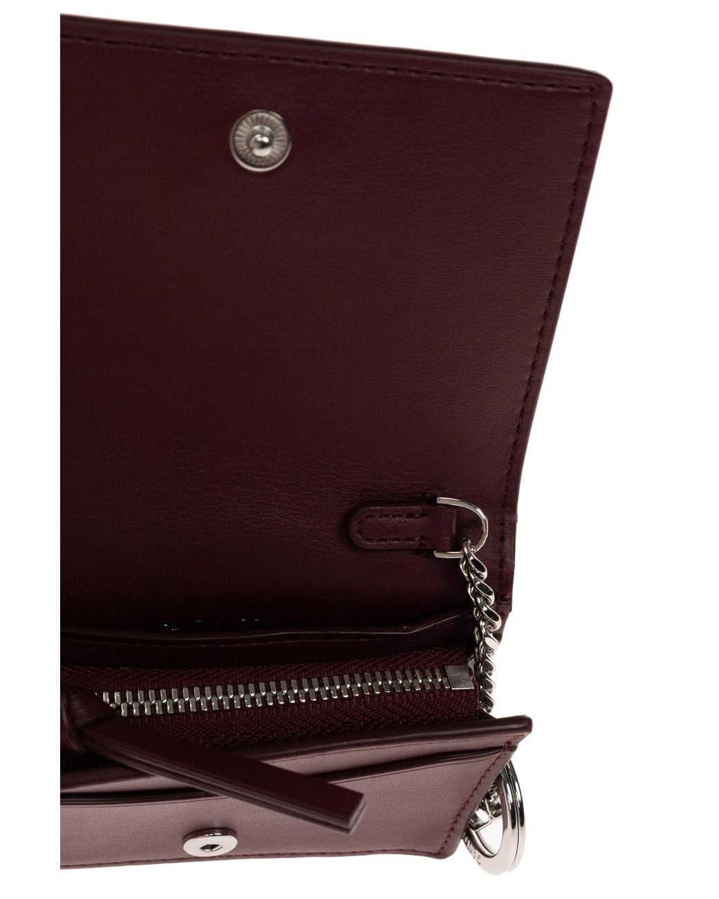 Ganni Brown Bou Teddy Printed Card Holder