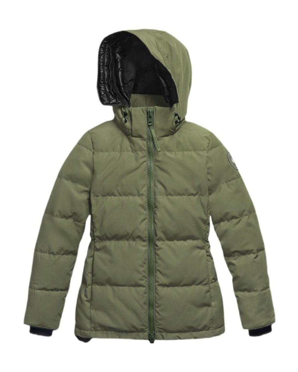 Canada Goose Green Chelsea Parka Tonal Disc