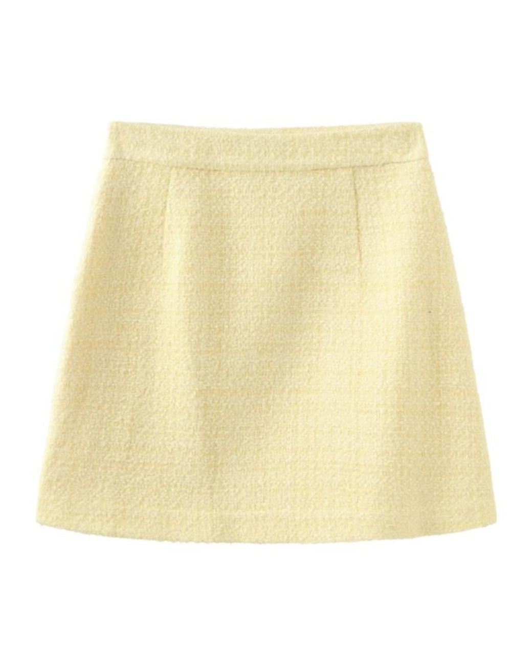 Marissa Chiara Natural A-Line Skirt