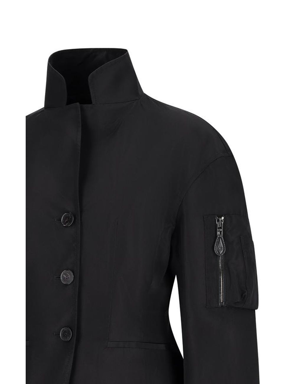 Dior Black Fitted Jacket With Integrated Bustier