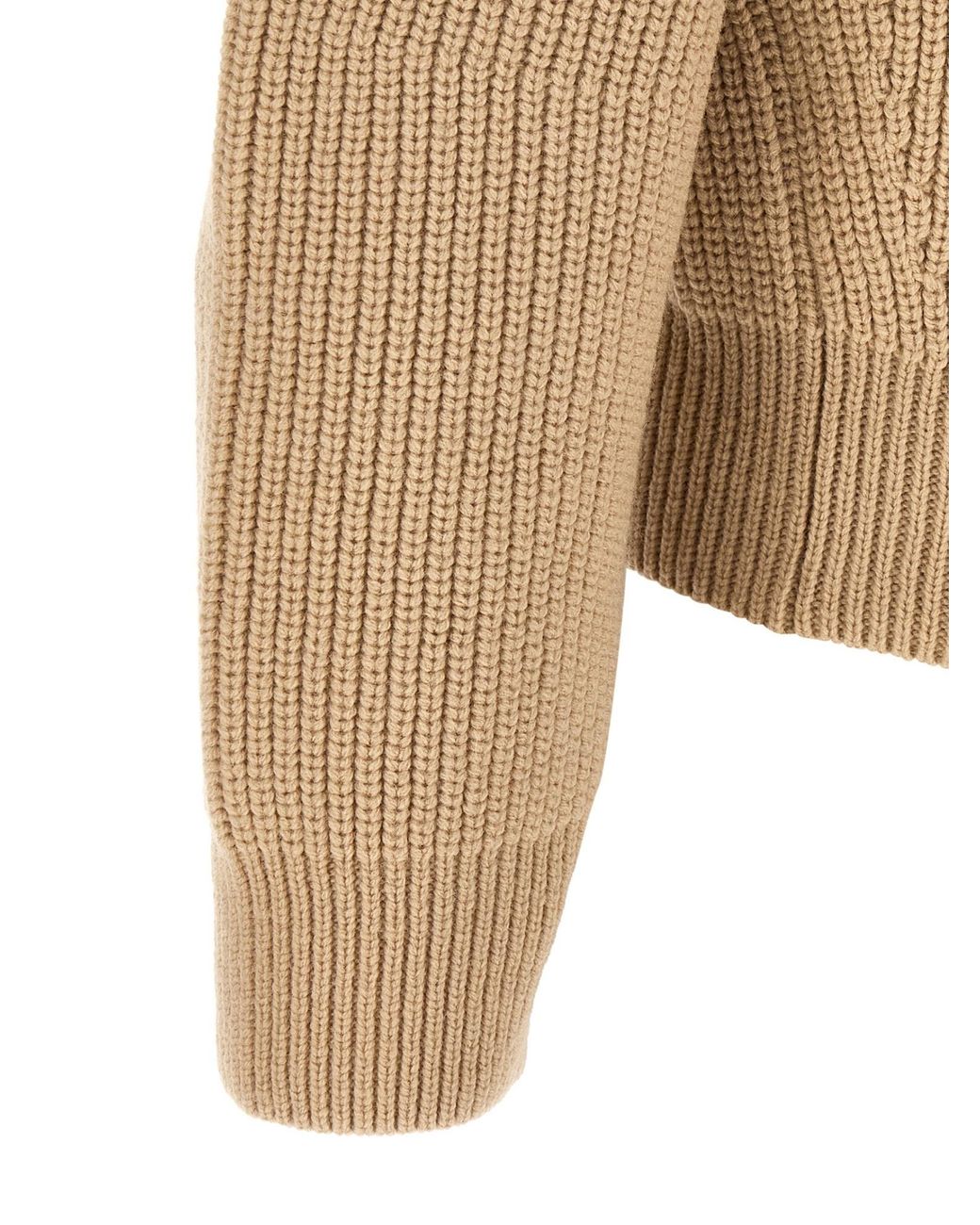Dries Van Noten Brown Chunky Cardigan for men