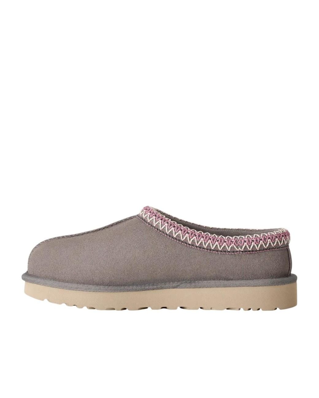 Ugg Gray Tasman Ii Logo Debossed Slippers