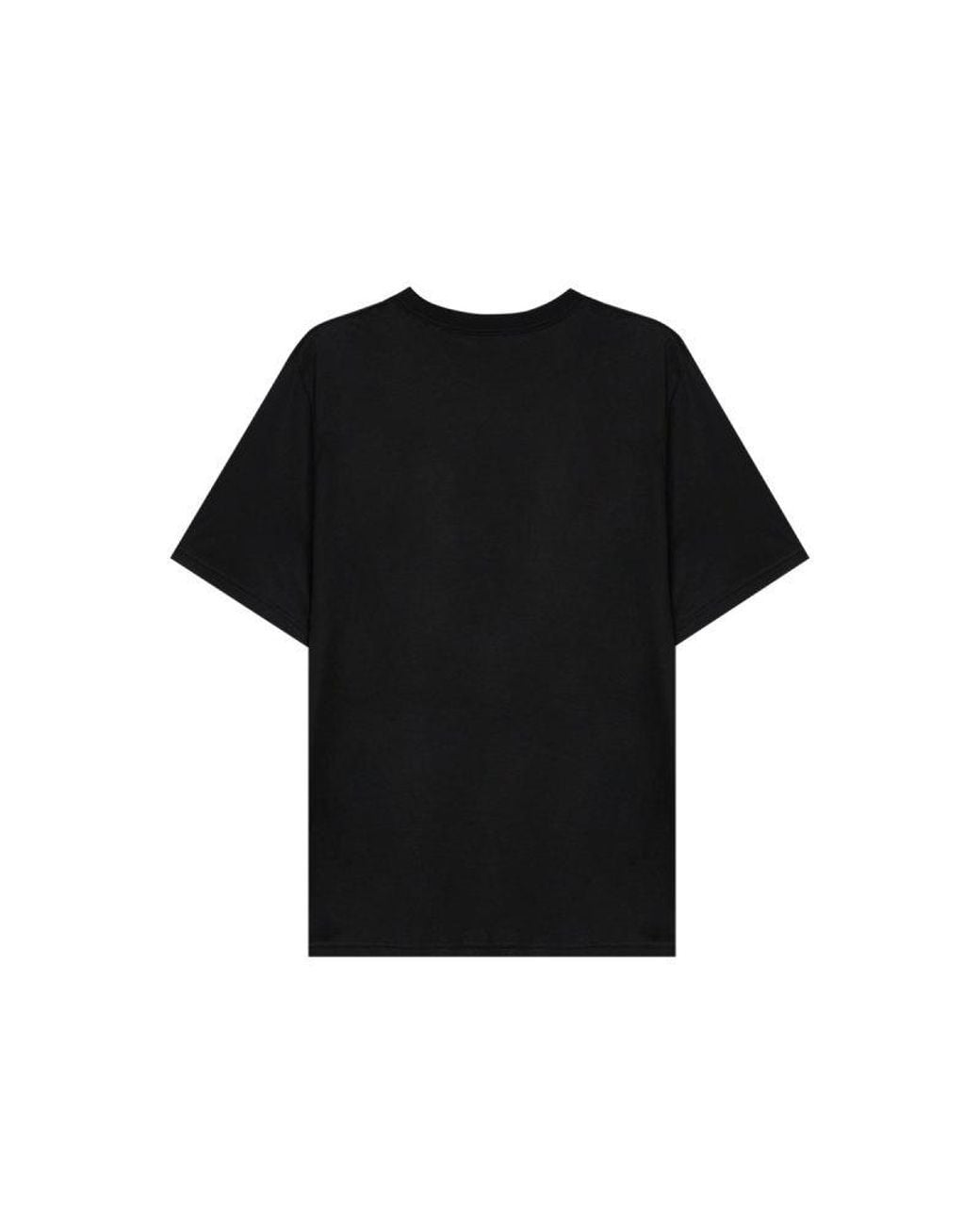 Burberry Black Logo Cotton T-Shirt