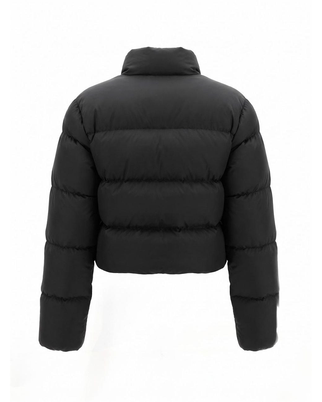 Gucci Black Padded Cropped Puffer Jacket
