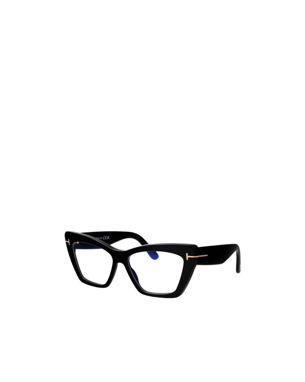 Tom Ford White Eyewear Cat-Eye Frame Glasses