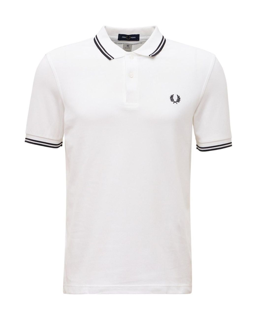 Comme des Garçons White Short-Sleeved Polo Shirt for men