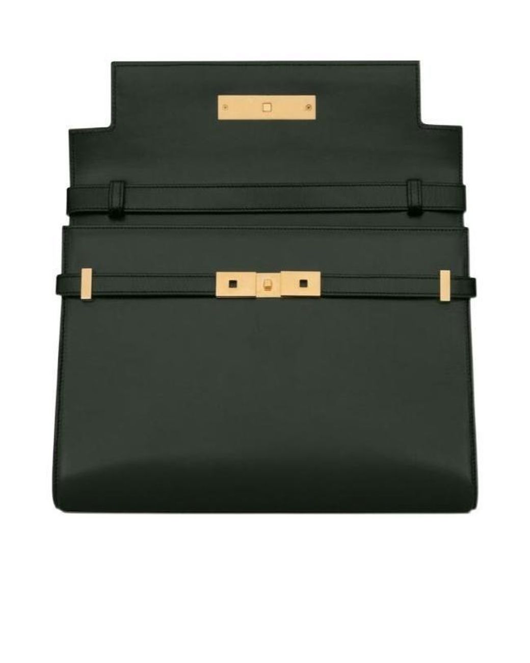 Saint Laurent Black Manhattan Medium Shoulder Bag
