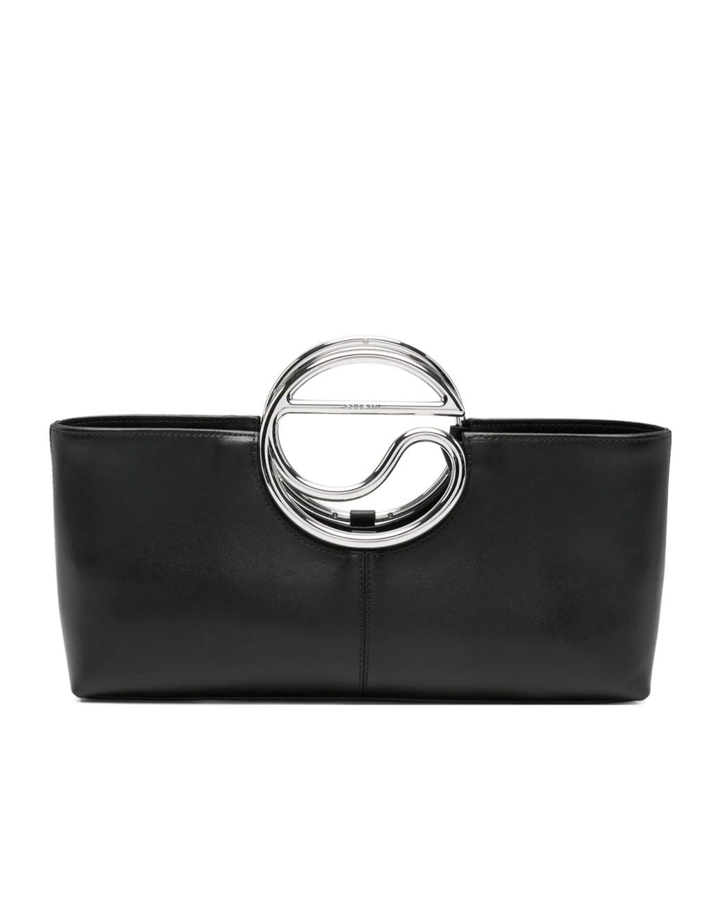 Coperni Black C Clutch Bag