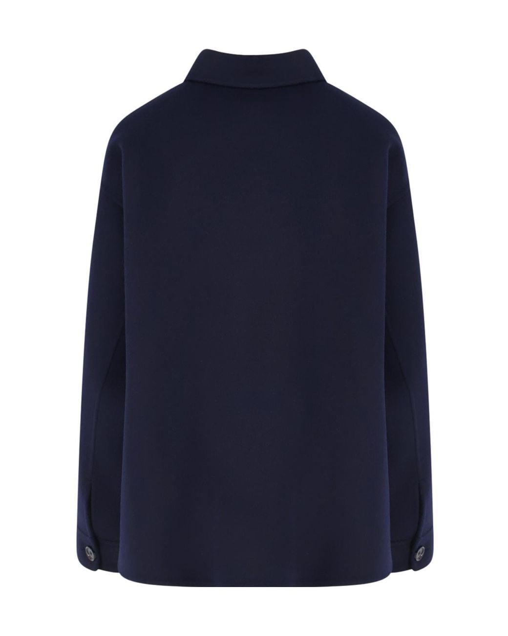 Aspesi Blue Classic Buttoned Jacket