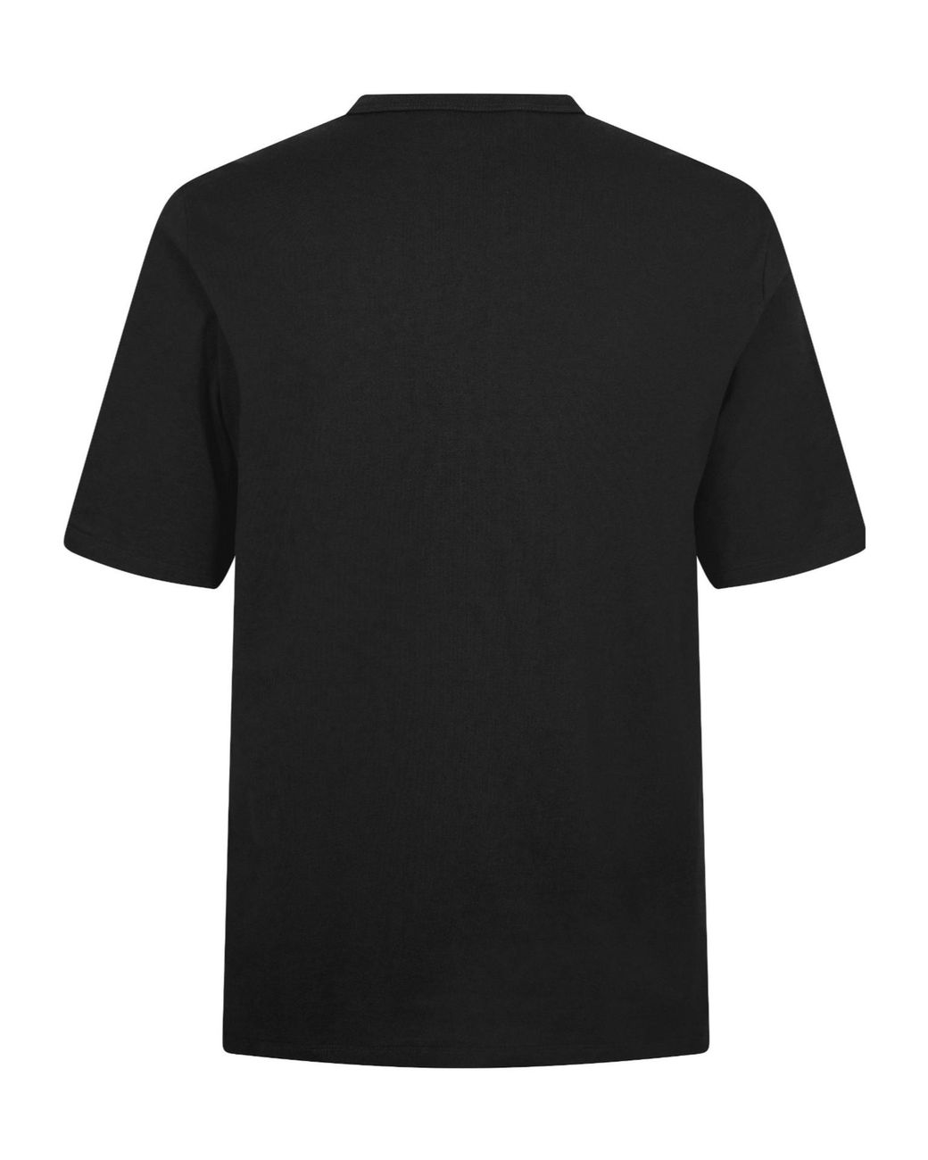 Saint Laurent Black Logo Crew Neck T-Shirt for men