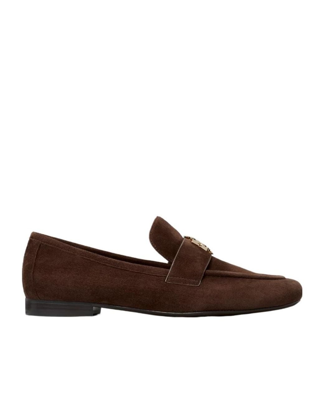 Tory Burch Brown Charlie Loafers