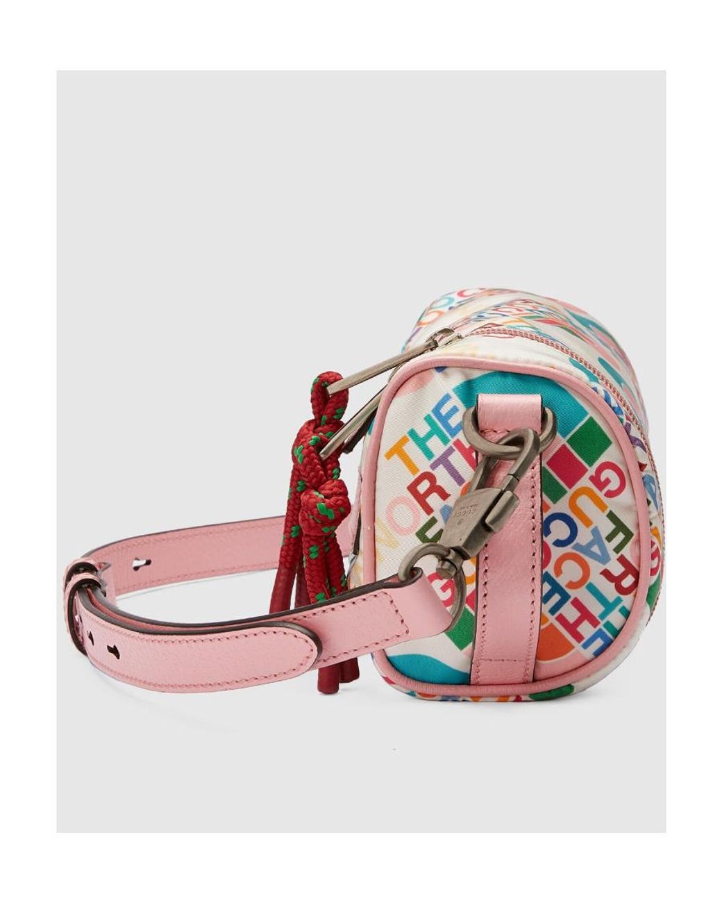 Gucci Blue X The North Face Logo Shoulder Bag for men