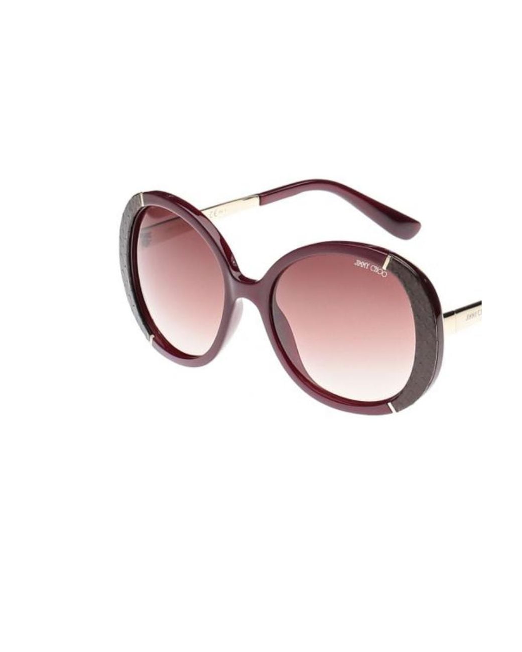 Jimmy Choo Pink Logo Sunglasses