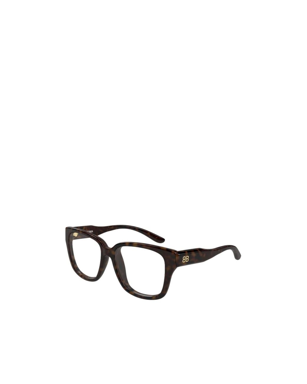 Balenciaga White Eyewear Square-Frame Glasses