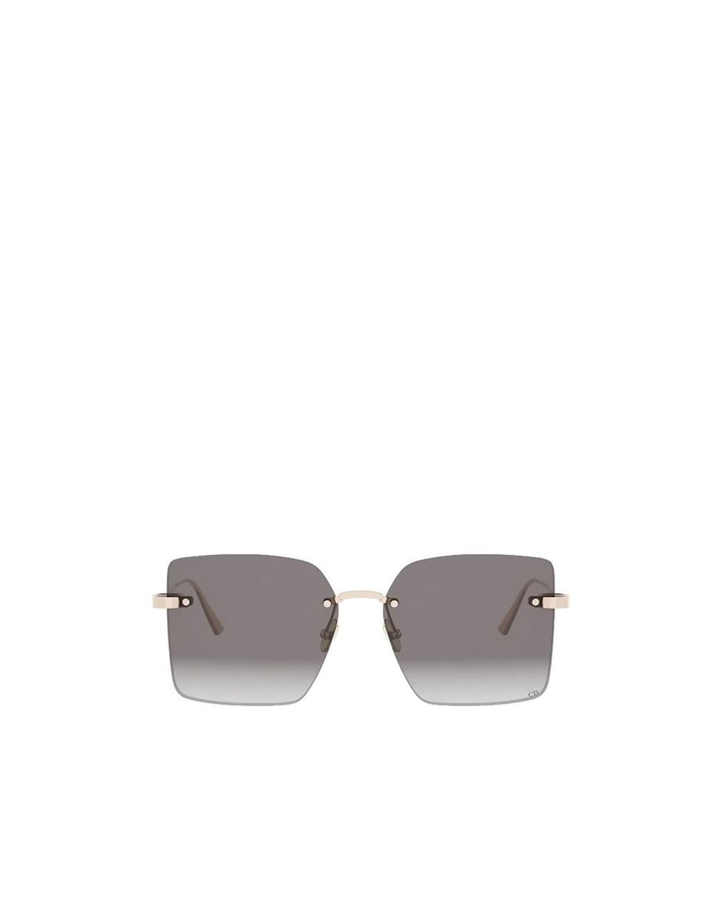 Dior Metallic Rimless Sunglasses