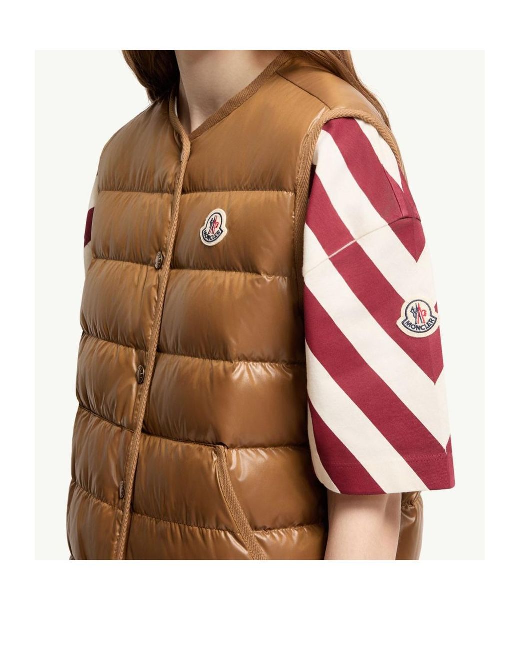 Moncler Natural 2-In-1 Hooded Jacket