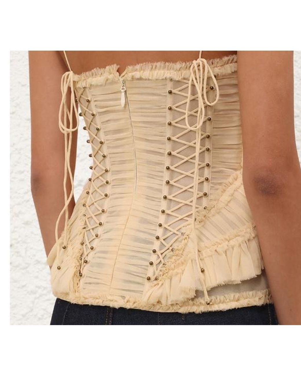 Zimmermann Natural Rebellion Frayed Top