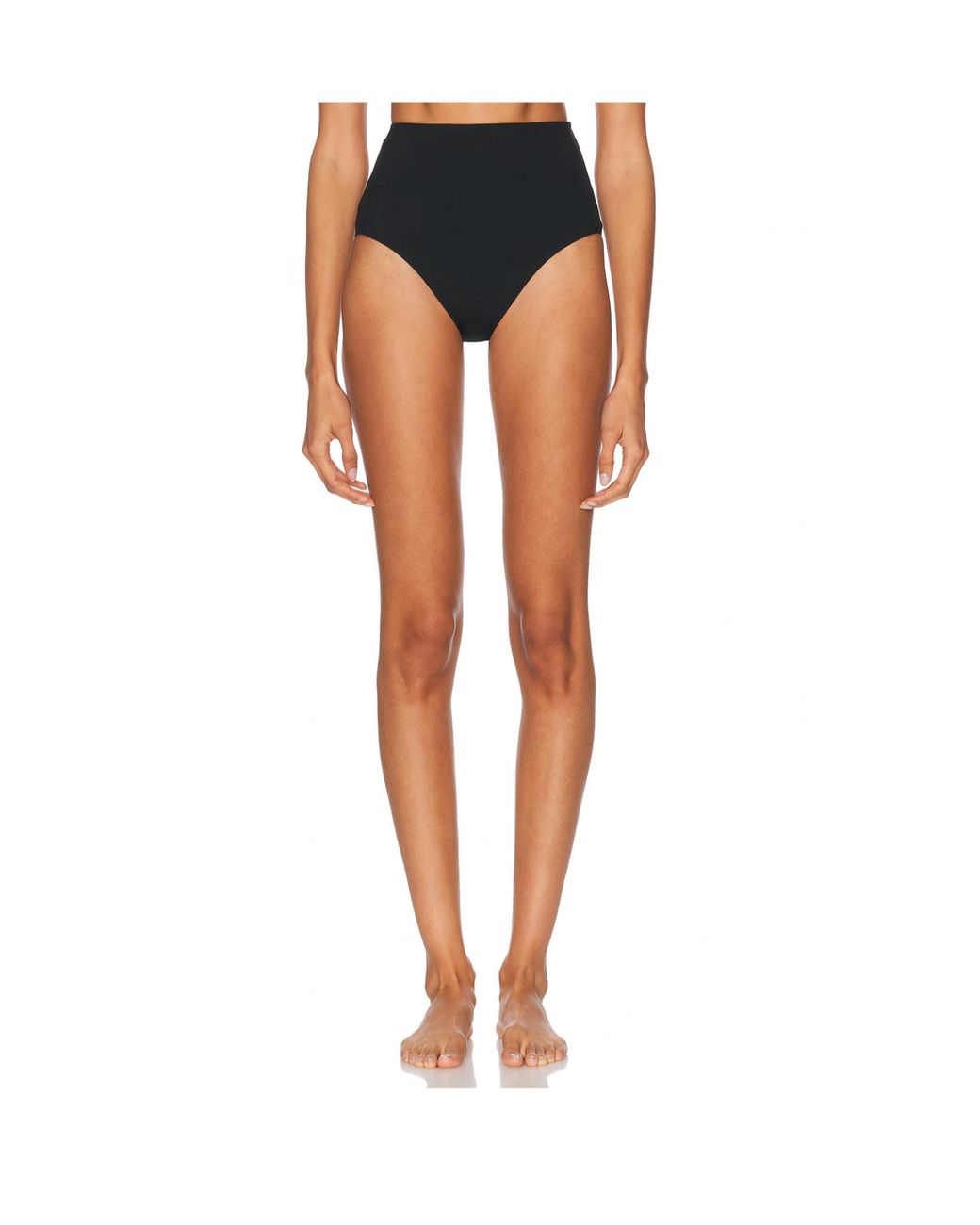 Nili Lotan Black High-Waisted Bikini Bottoms