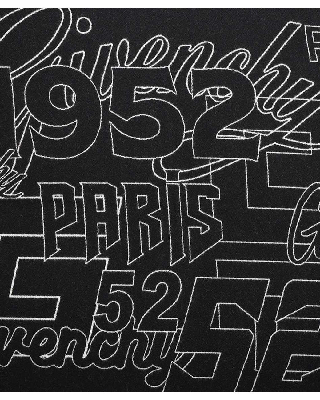 Givenchy Gray Pattern Scarf for men