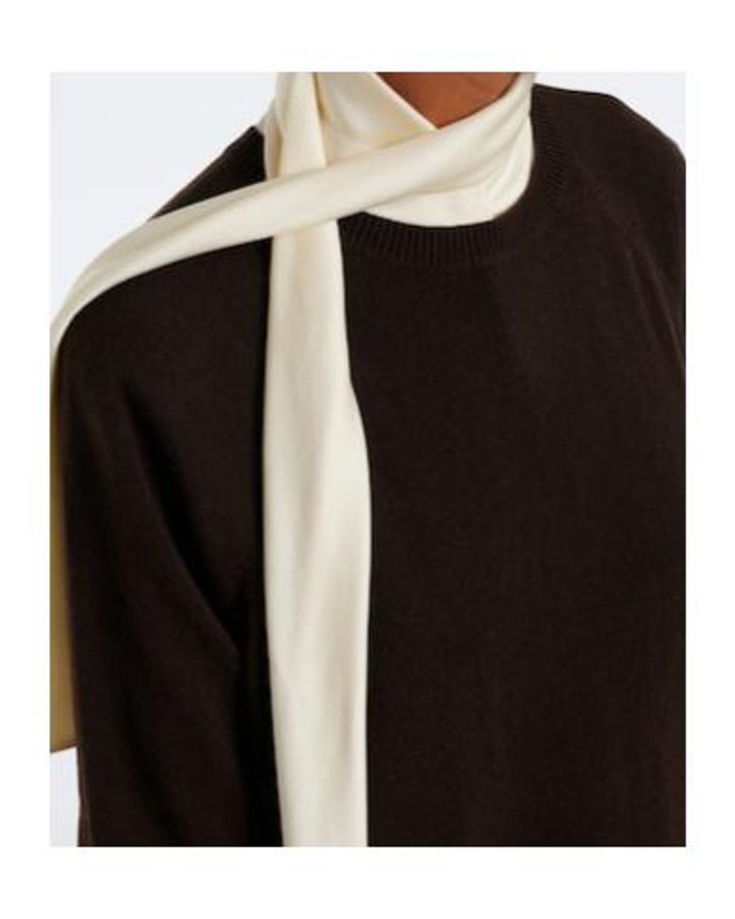 Jardin Des Orangers Black Wool And Cashmere Sweater Dress