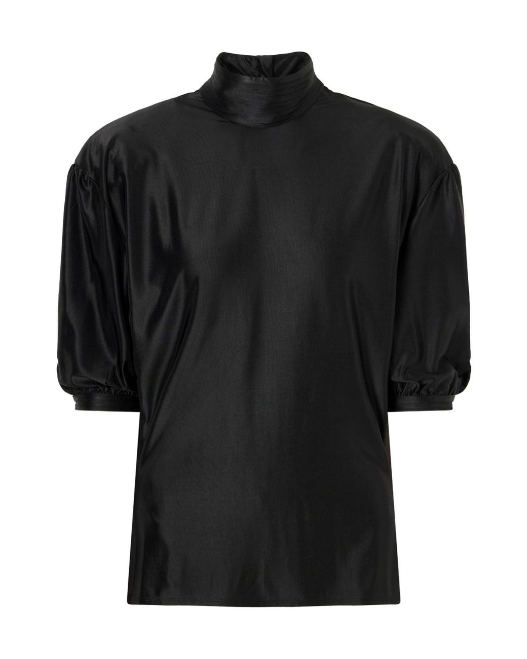 Rabanne Black Rabanne High-Neck Blouse