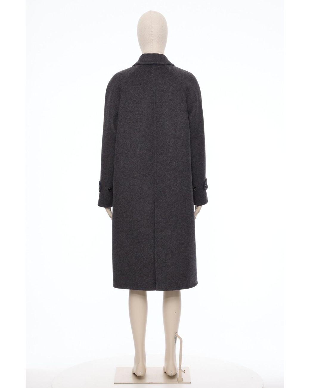Valentino Blue Button Detailed Long Coat for men