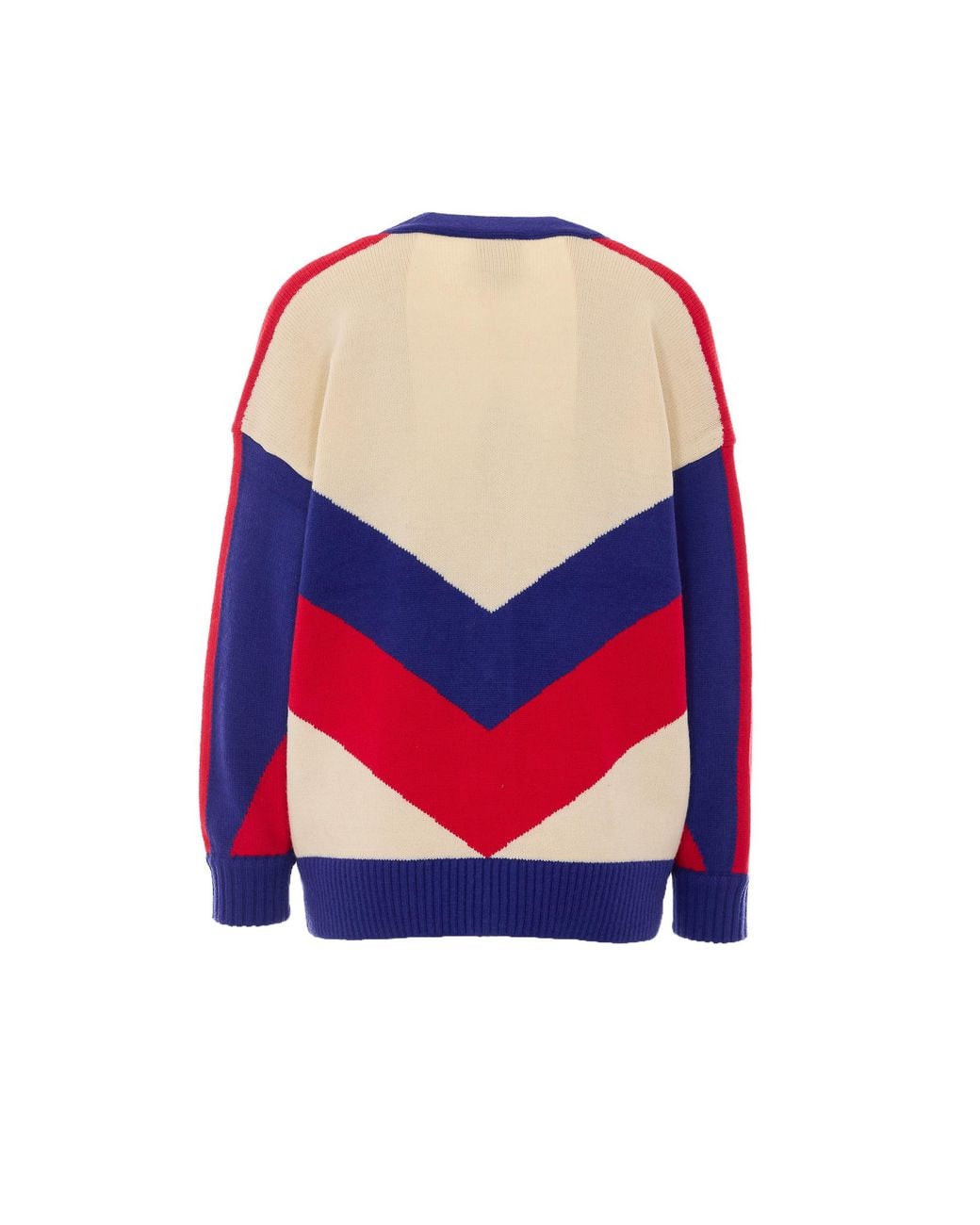 Farm Rio Red Long-Sleeve Knit Cardigan