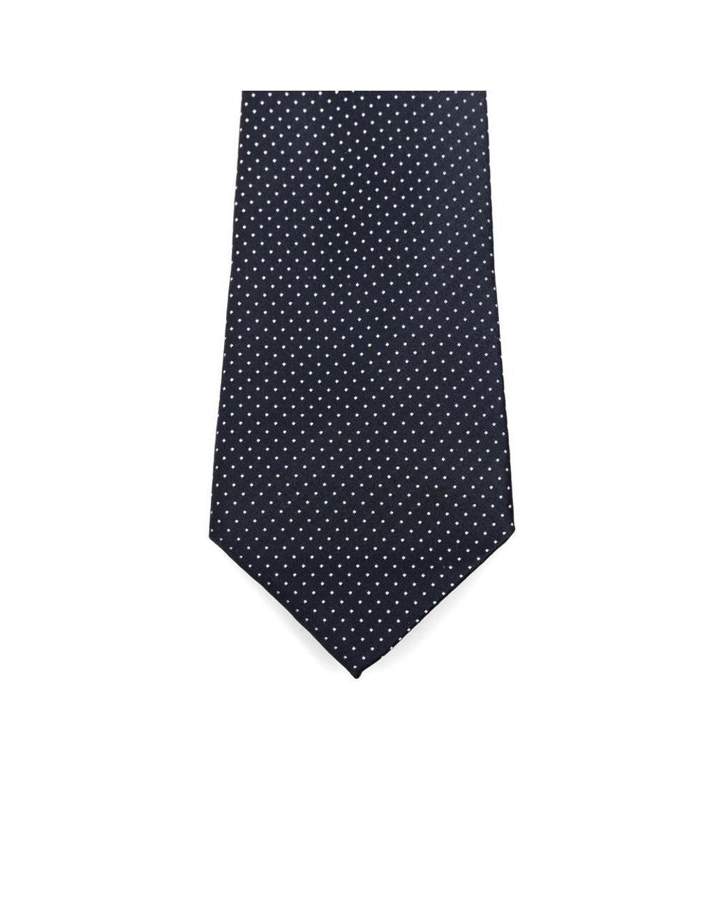 Canali Blue Pointed Tie for men