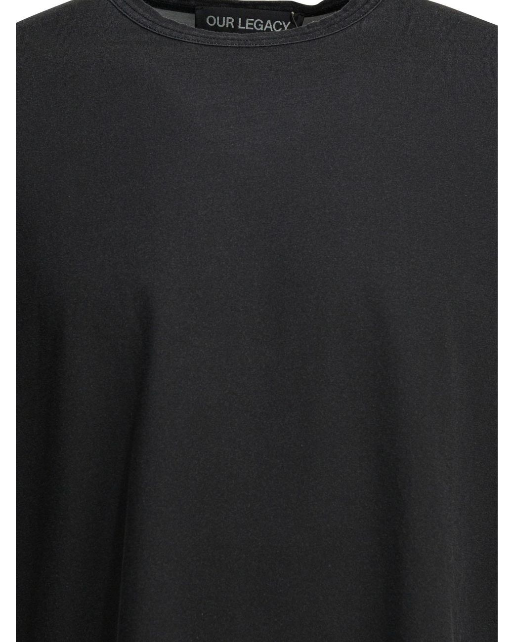 Our Legacy Black Cruise Fallen Angel Long-Sleeve T-Shirt for men