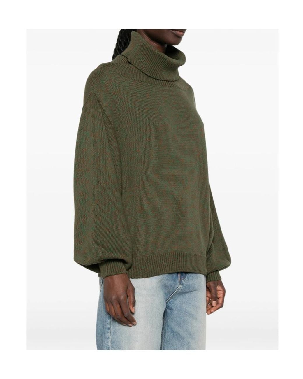 Baserange Green Long-Sleeved Knitwear