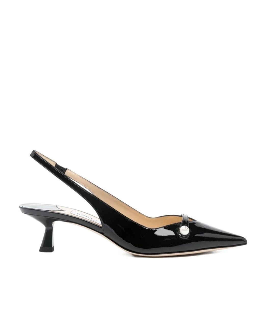Jimmy Choo Black Amita 45 Pumps