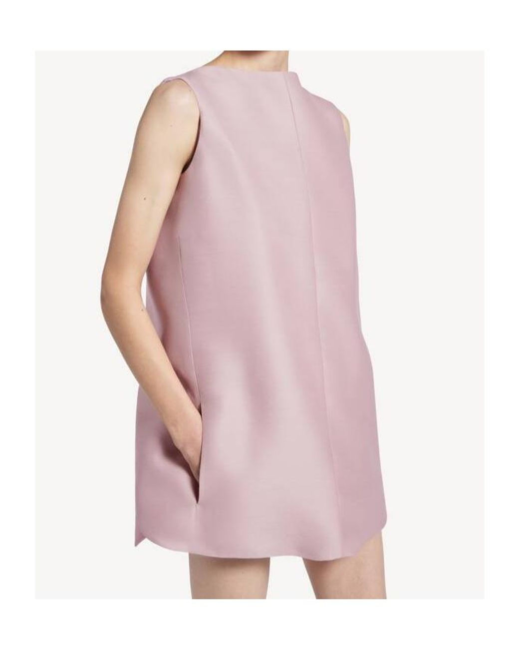 Balenciaga Pink Mini Sack Dress