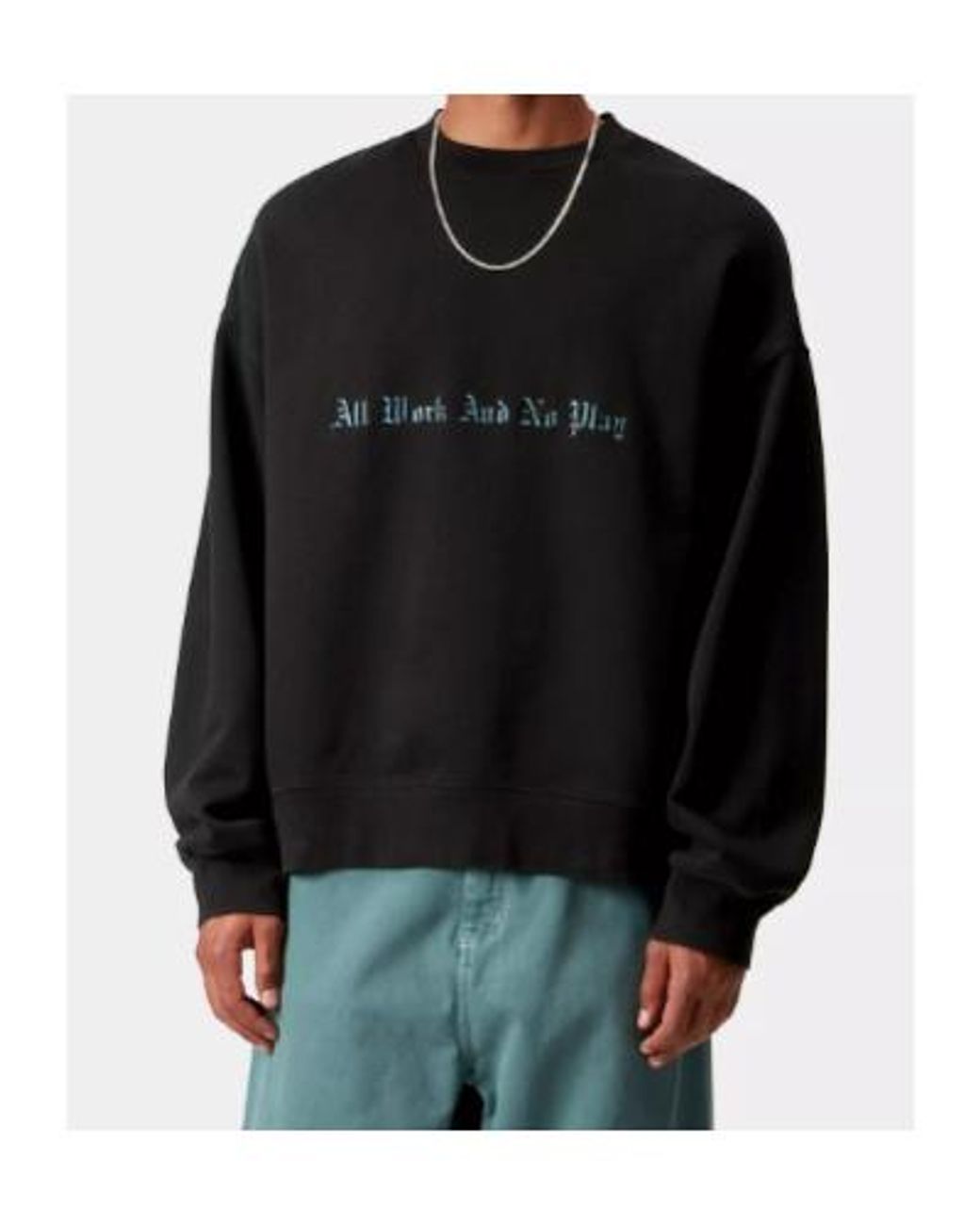 Carhartt Black No Play Graphic-Print Sweatshirt for men