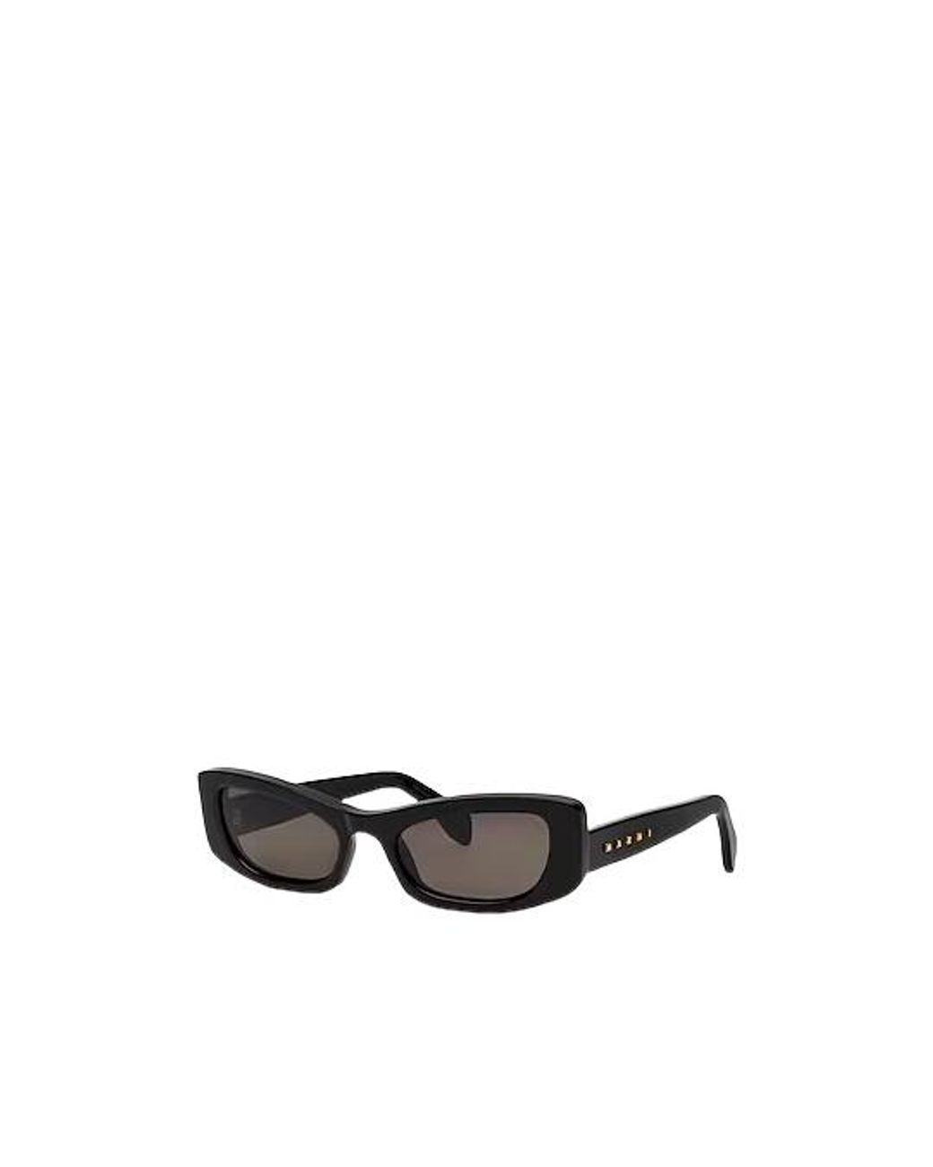Marni White Cat-Eye Sunglasses