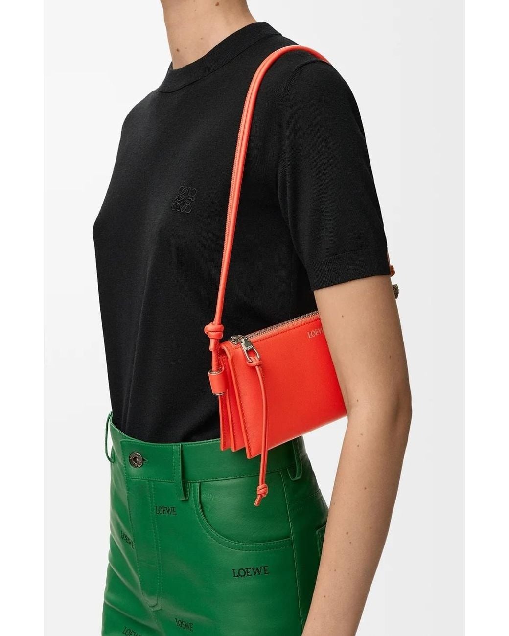 Loewe Red Joya Pouch