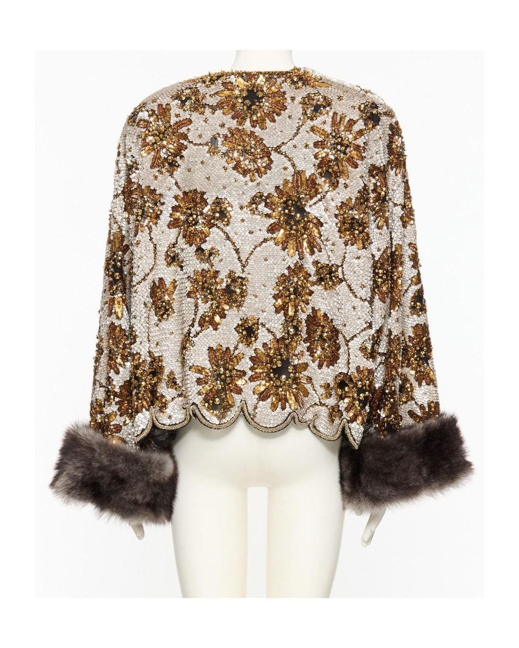 Valentino Brown Long-Sleeved Jacket