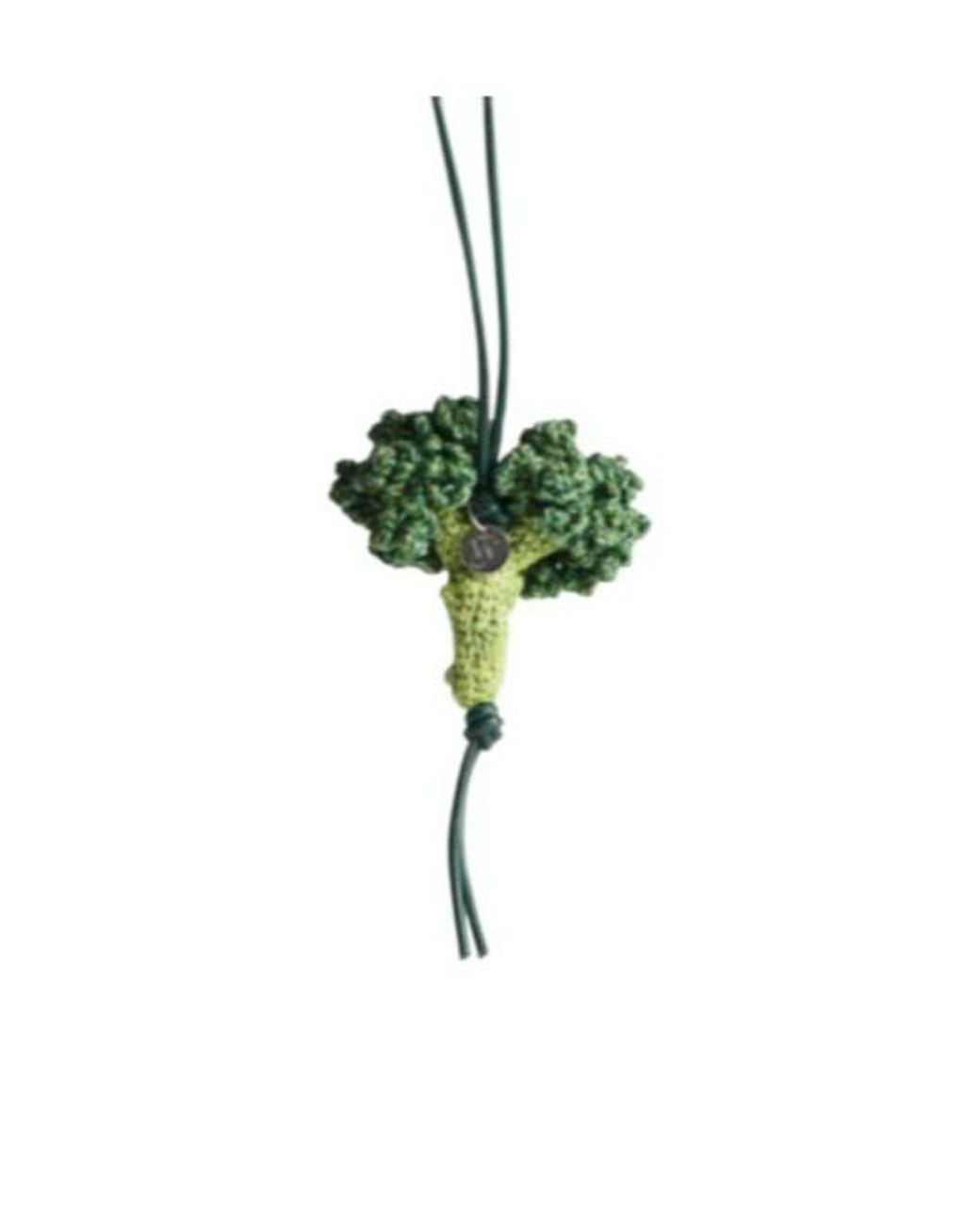 J.W. Anderson Green Jw Anderson Crochet Broccoli Charm for men