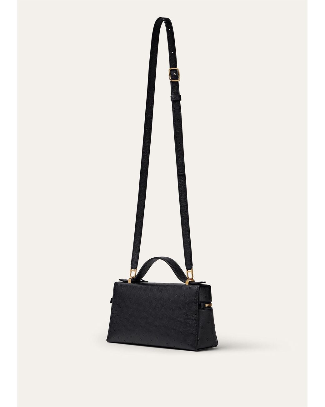 Loro Piana Black Extra Bag L23 Shoulder Bag