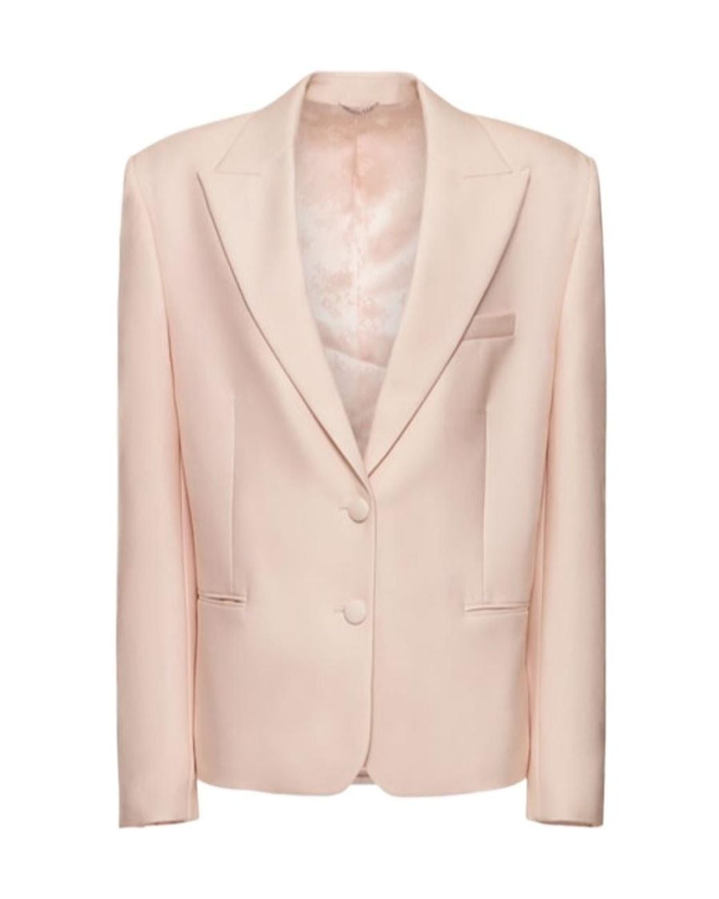 Magda Butrym Pink Single-Breasted Blazer