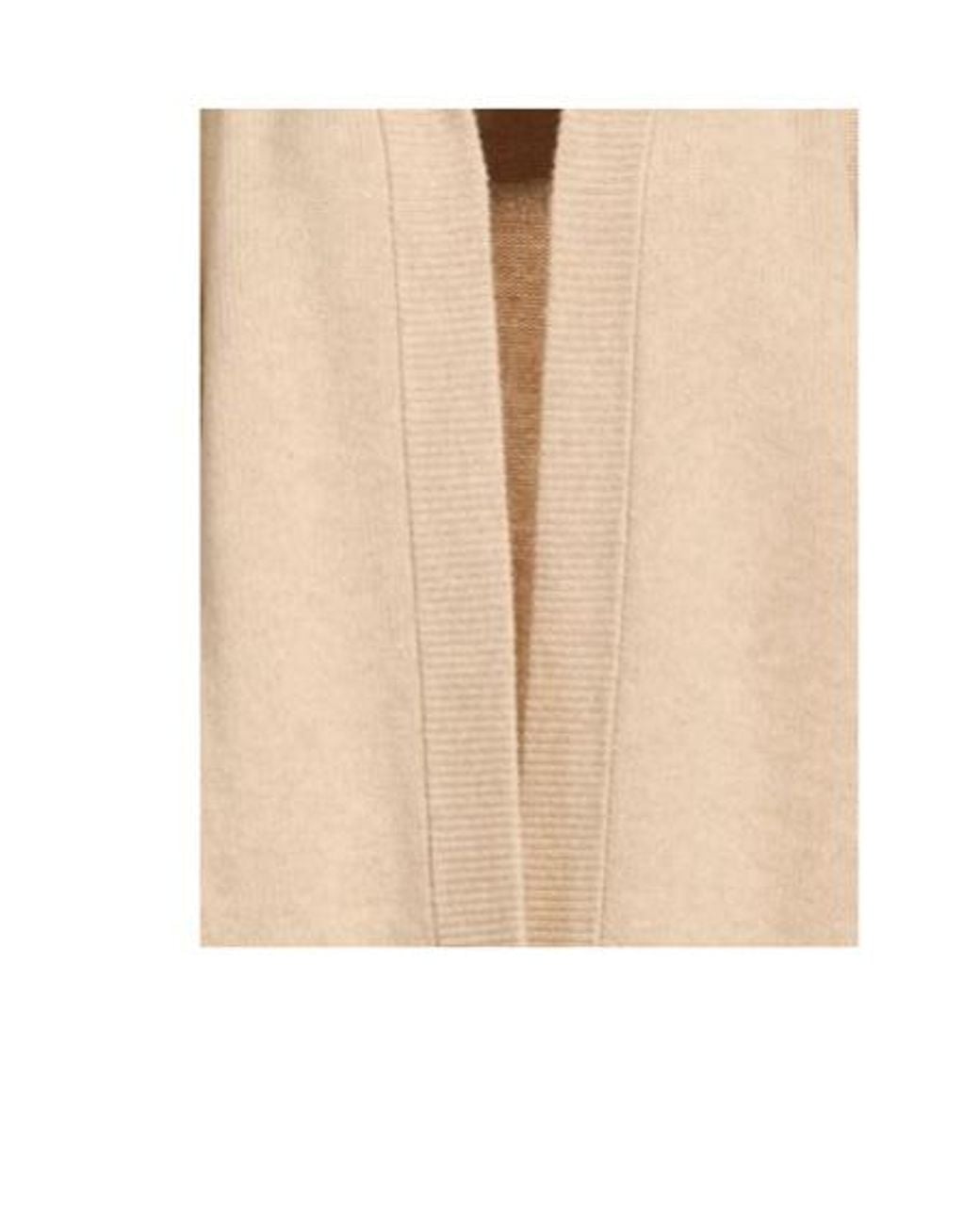 Max Mara Natural Stylish And Simple Medium-Weight Knit Sweater