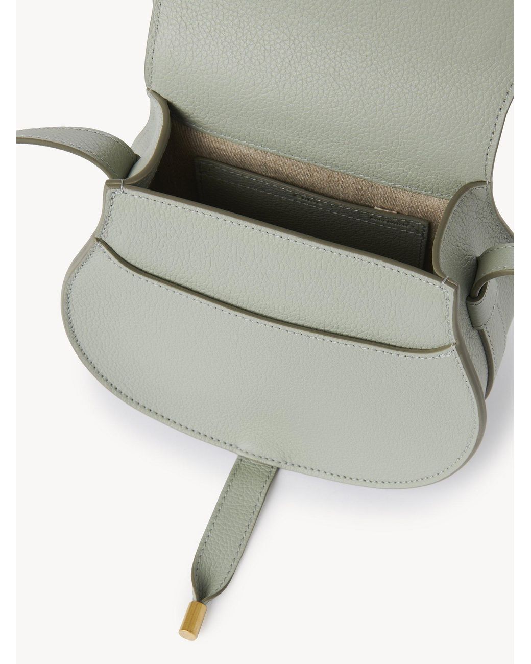 Chloé Gray Chloé Marcie Foldover Small Shoulder Bag