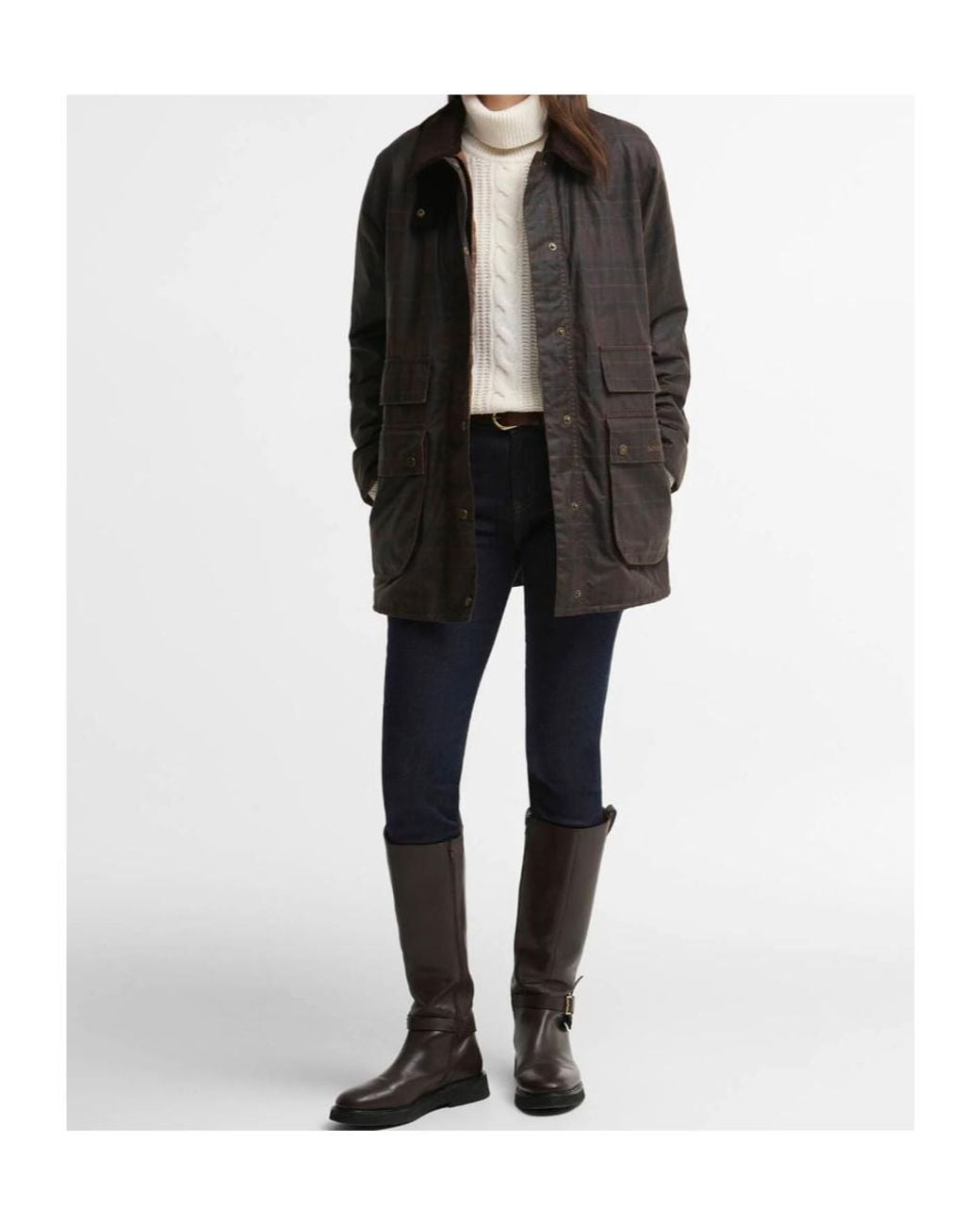 Barbour Black Waxed Jacket