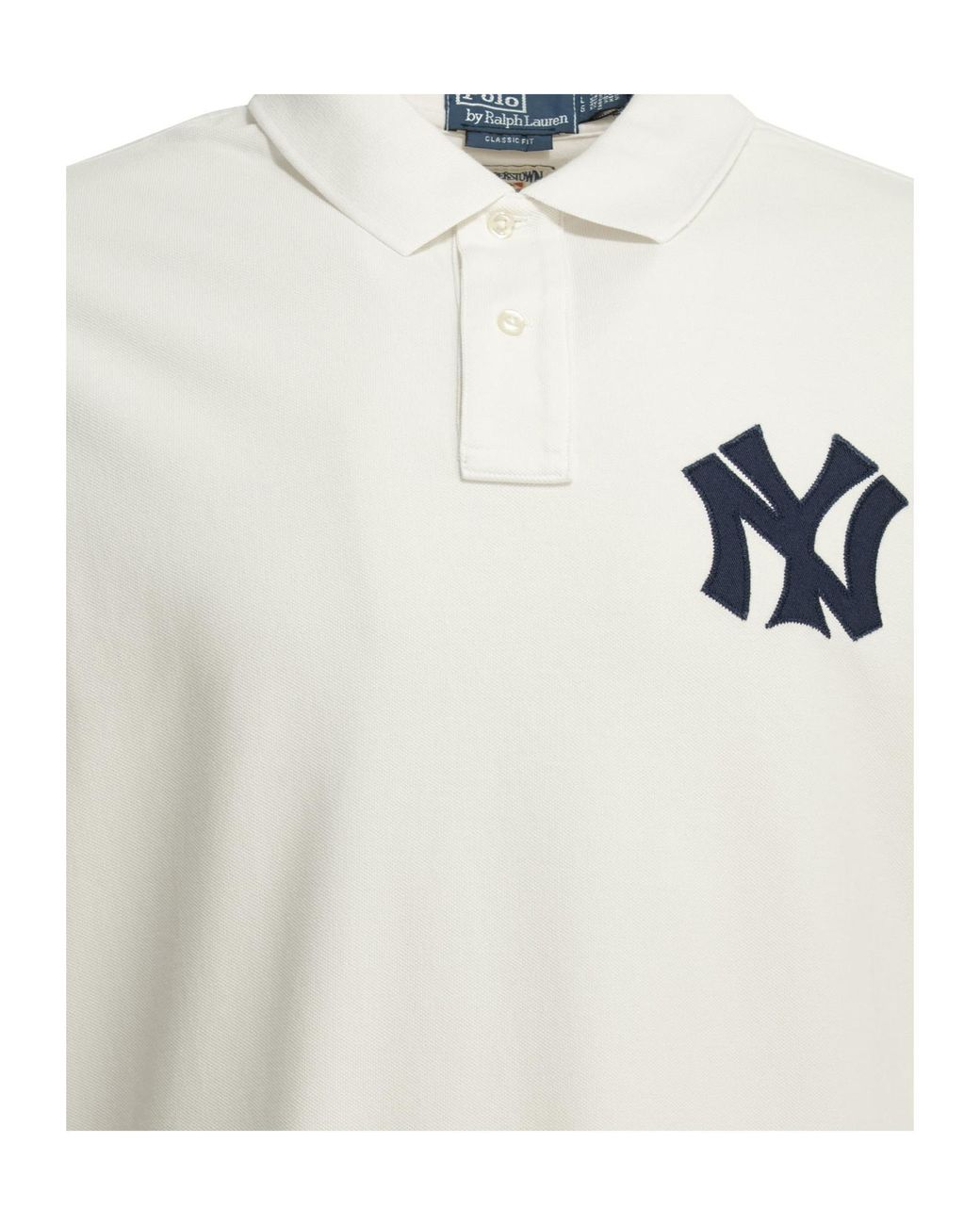 Polo Ralph Lauren White Yankees Polo Shirt for men
