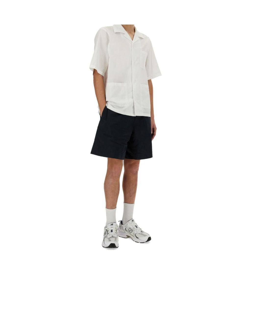 Aspesi White Precision Needle Shirt for men