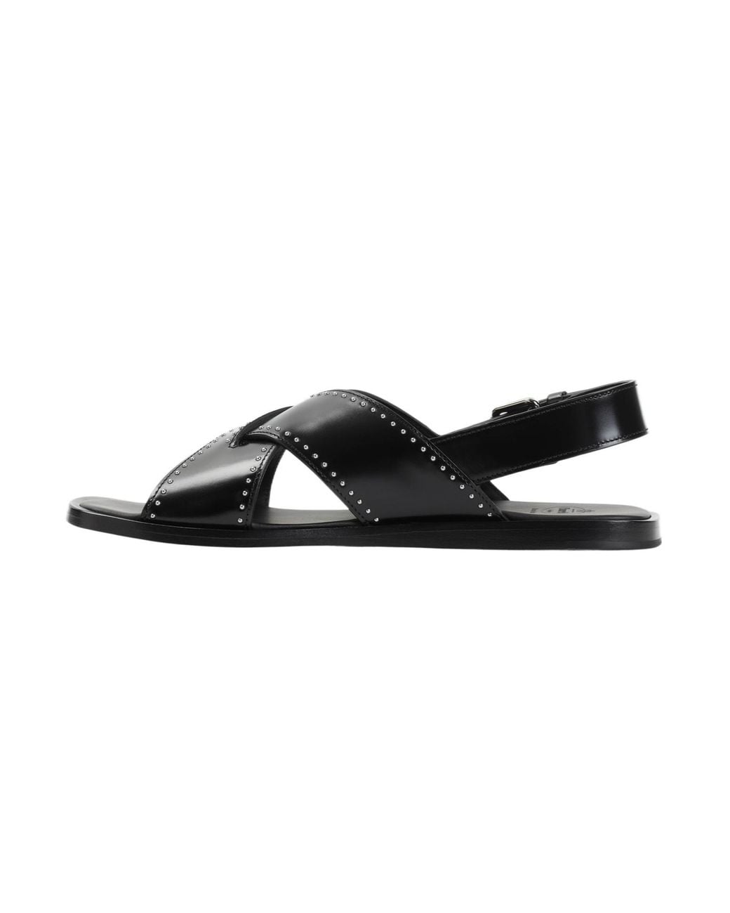 Church's Black Crossover Strapped Oksana Met Sandals