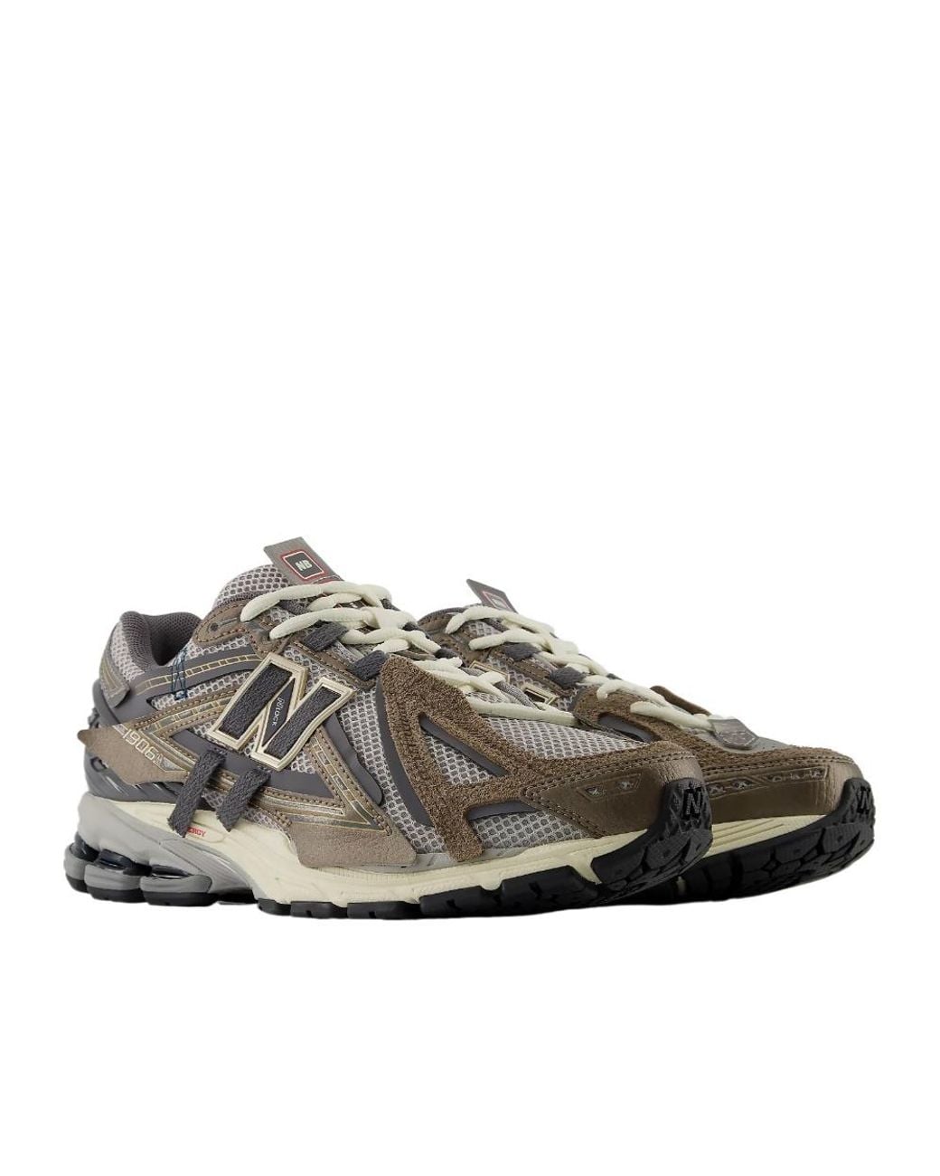 New Balance Gray 1906L Slip-On Sneakers for men