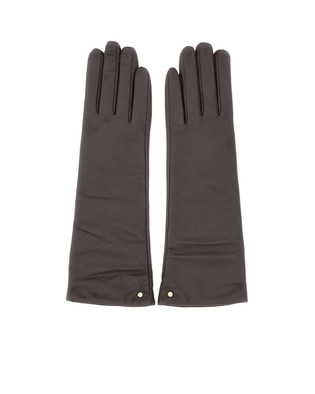 Gianni Chiarini Brown Long Leather Gloves