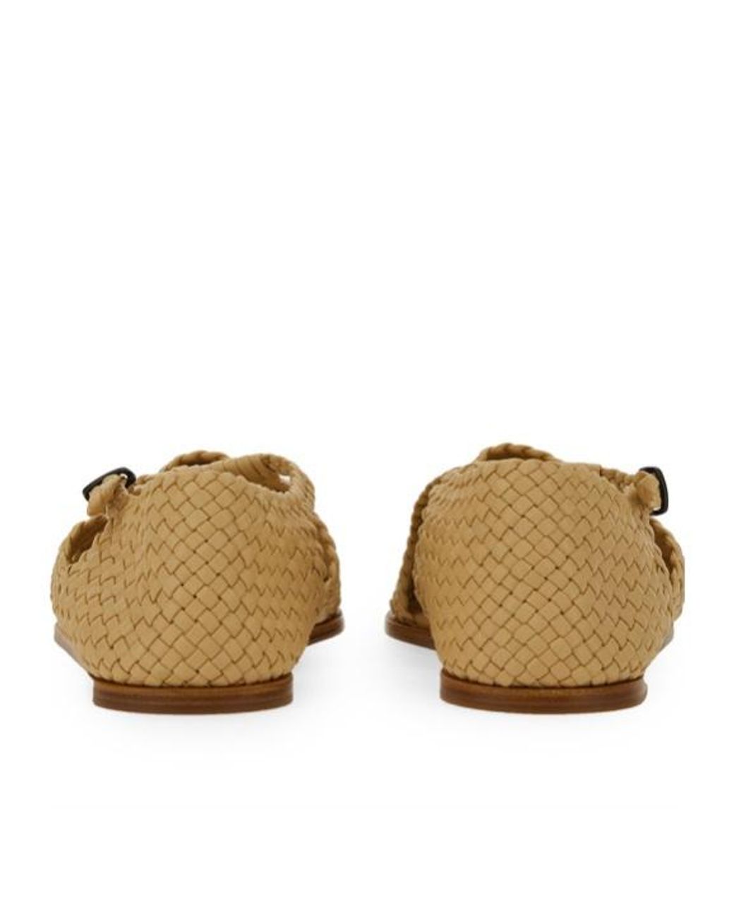 Hereu Brown Serra Interwoven Slippers