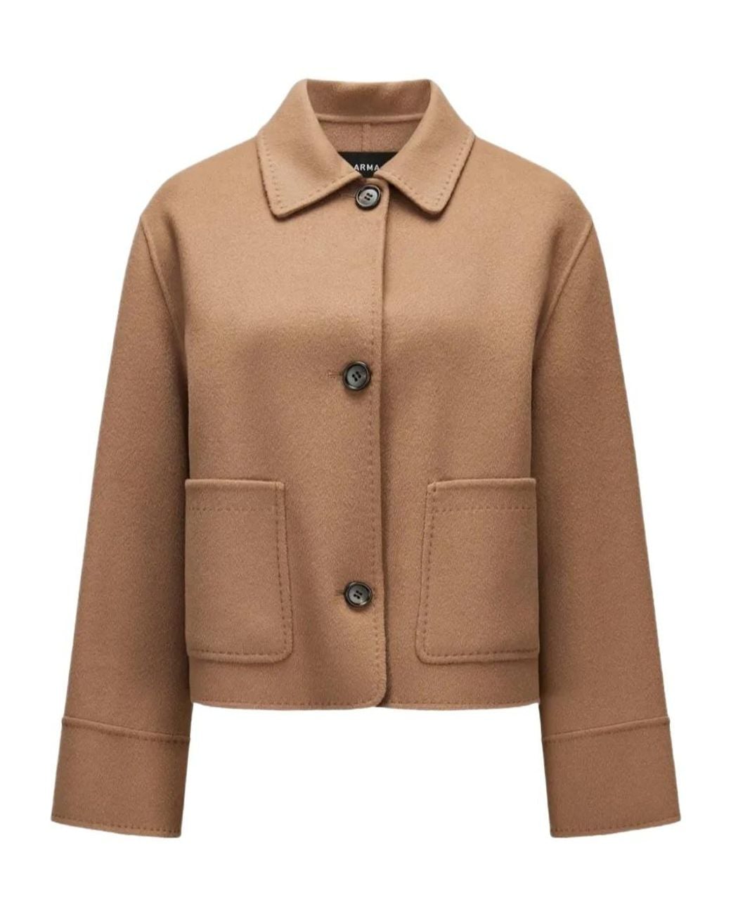 Arma Brown Frederique Button-Up Jacket